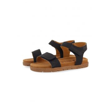 Sandale de piele cu velcro