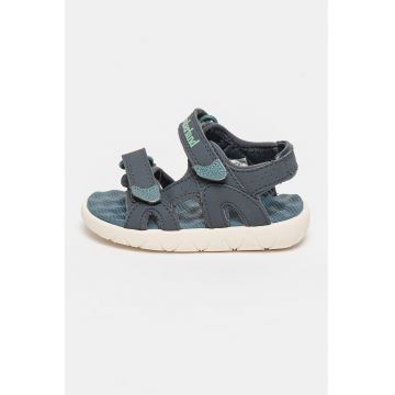 Sandale de piele ecologica cu velcro Perkins Row