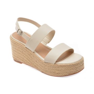 Sandale casual ALDO albe, 13740389, din piele ecologica