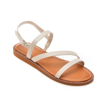 Sandale casual ALDO albe, 13740462, din piele ecologica