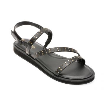 Sandale casual ALDO negre, 13740460, din piele ecologica