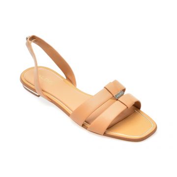 Sandale casual ALDO nude, 13761280, din piele ecologica