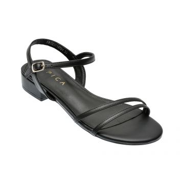 Sandale casual EPICA negre, 110784, din piele ecologica