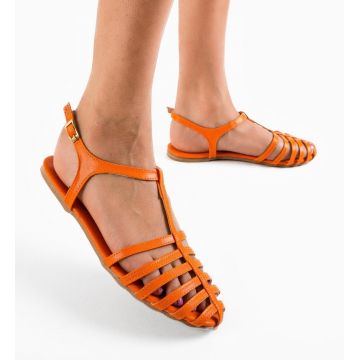 Sandale dama Obsessy Portocalii