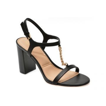 Sandale elegante ALDO negre, CLELIA0011, din piele naturala