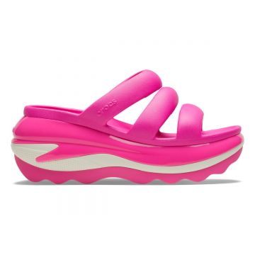 Sandale Crocs Mega Crush Triple Strap Roz - Pink Crush