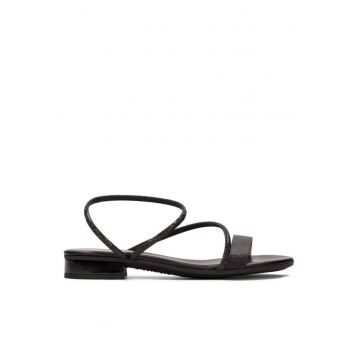 Sandale dama 303726300 - Piele naturala - Negru