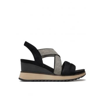 Sandale dama 303736149 - Piele naturala - Negru