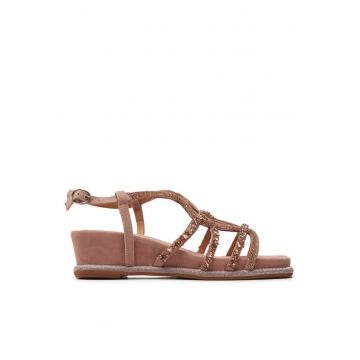 Sandale dama 303765965 - Piele naturala - Roz