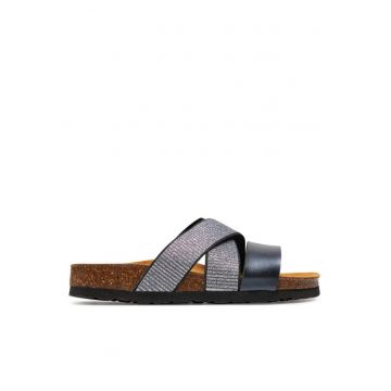 Sandale dama 303788278 - Piele naturala - Negru