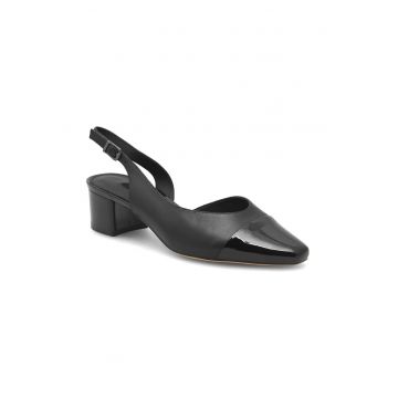 Sandale dama - 352709 - Piele naturala - Negru