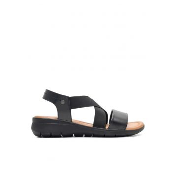 Sandale dama - 395027 - Piele naturala - Negru