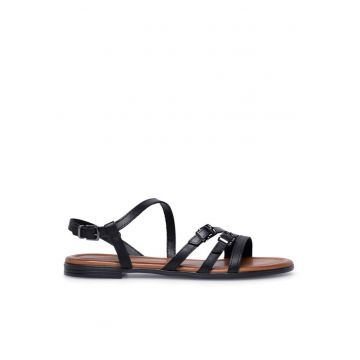 Sandale dama - 590558846281137 - Piele naturala - Negru