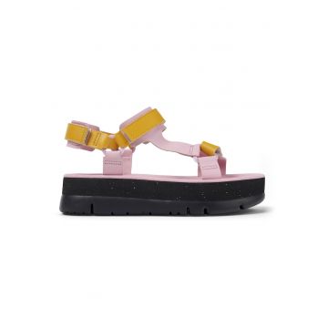 Sandale de piele cu velcro Oruga Up 25745