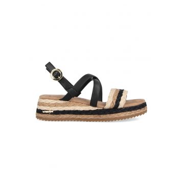 Sandale-espadrile slingback