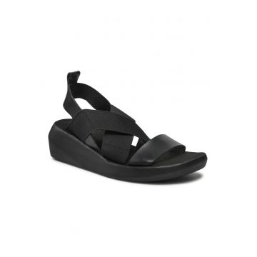 Sandale dama - 209856187 - Piele naturala - Negru