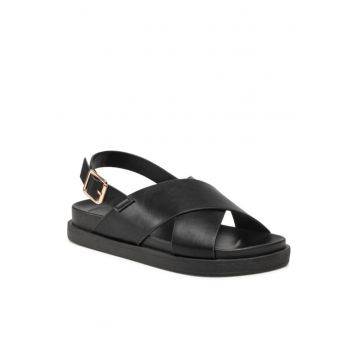 Sandale dama - 209969191 - Negru - Piele ecologica