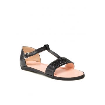 Sandale dama - 300732380 - Negru - Piele naturala