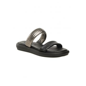 Sandale dama - 302961276 - Piele naturala - Negru