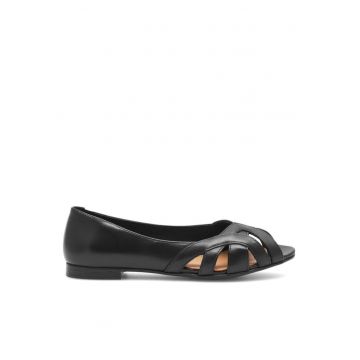 Sandale dama - 347699 - Piele naturala - Negru