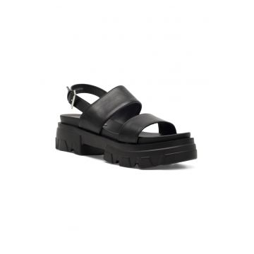 Sandale dama - 518846 - Piele ecologica - Negru