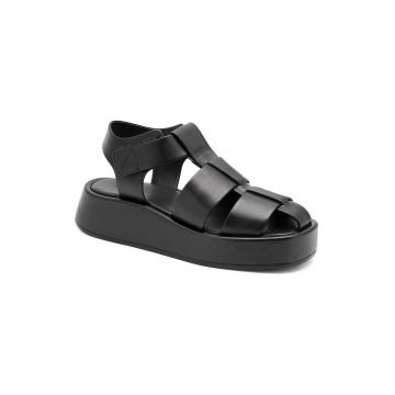 Sandale dama - 5904862842387 - Piele naturala - Negru