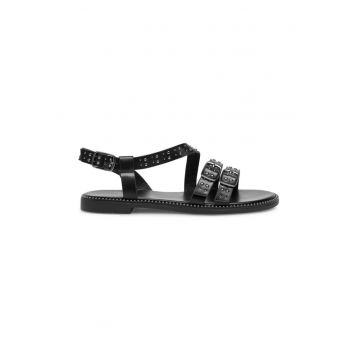 Sandale dama - 590559 - Piele ecologica - Negru