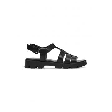 Sandale dama - 590559 - Piele naturala - Negru -