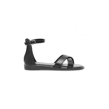 Sandale dama - 590559 - Sintetic - Negru -