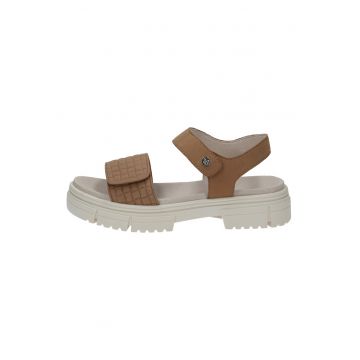 Sandale de piele cu velcro