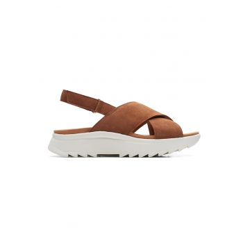 Sandale wedge cu bareta rasucita Dashlite