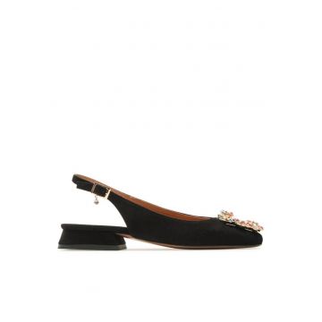 Sandale dama - 30231185935 - Piele naturala - Negru