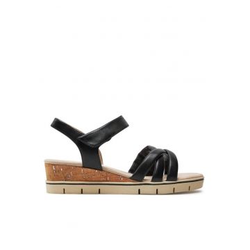 Sandale dama - 30366623137 - Piele naturala - Negru