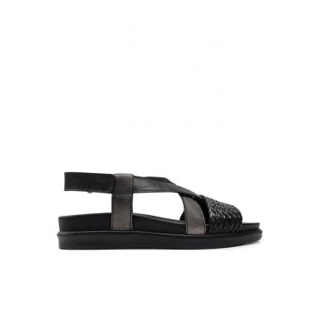 Sandale dama 303840228 - Piele naturala - Negru