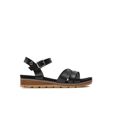 Sandale dama 303870584 - Piele ecologica - Negru