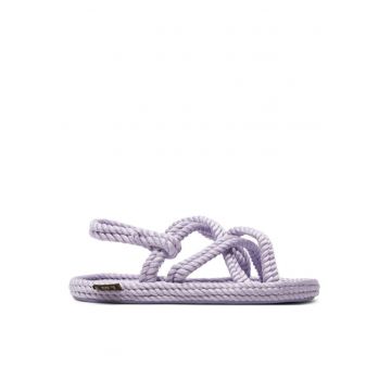 Sandale dama - 30407640438 - Piele ecologica - Violet