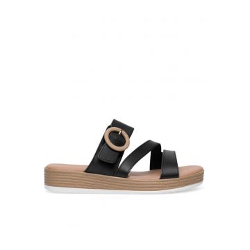 Sandale dama - 590558863635940 - Piele naturala - Negru