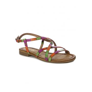 Sandale dama - 877612 - Piele naturala - Verde