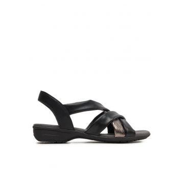 Sandale dama Jana - 303751999 - Piele ecologica - Negru