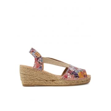 Sandale dama Piele naturala - Multicolor