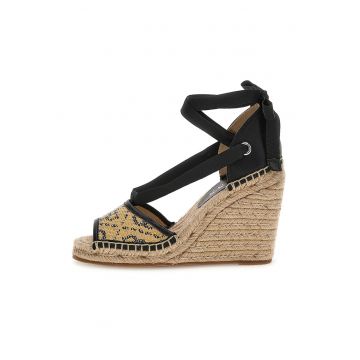 Sandale-espadrile wedge