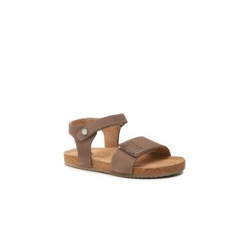 Sandale copii - 302237517 - Piele naturala - Gri