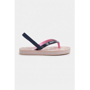 Sandale slingback cu bareta separatoare