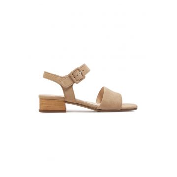 Sandale dama - 303786 - Piele naturala - Bej -