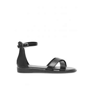 Sandale dama - 590558852675937 - Sintetic - Negru