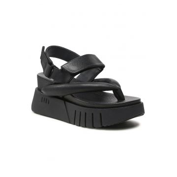 Sandale dama -  302866953 - piele naturala - negru - Sandale dama -  302866953 - piele naturala - negru -