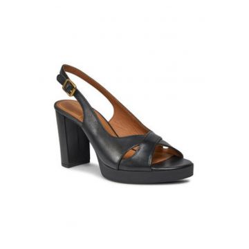 Sandale dama -  303468057 - piele naturala - negru - Sandale dama -  303468057 - piele naturala - negru -