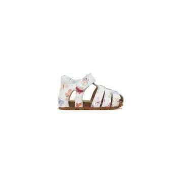Sandale fete -  piele naturala - multicolor Sandale fete -  piele naturala - multicolor